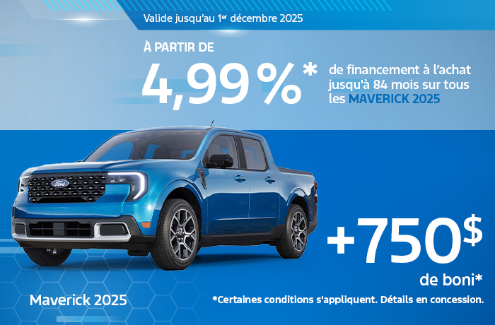 Bannière de Maverick 2025